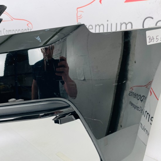 Audi A3 Front Bumper Se Hatchback Genuine Black 8y0807437 | 2020-2023 [Ba55]