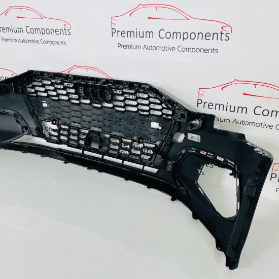 Audi A3 Front Bumper Se Hatchback Genuine Black 8y0807437 | 2020-2023 [Ba55]