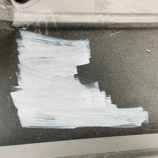 Audi Q8 E Tron Front Bumper Sportback Genuine Grey 4ke807437 | 2019-2023 [Ba61]