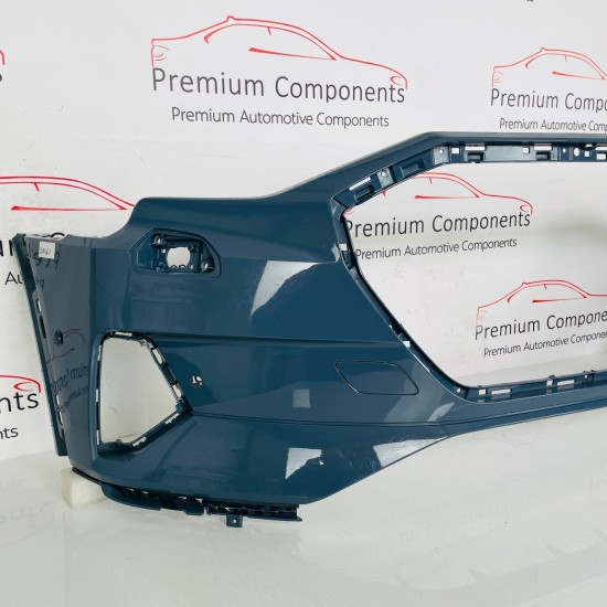 Audi Q8 E Tron Front Bumper Sportback Genuine Grey 4ke807437 | 2019-2023 [Ba61]