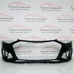 Audi A4 Front Bumper B9.5 Se Facelift Genuine Black 8w0807437 | 2019-2024 [Ba78]