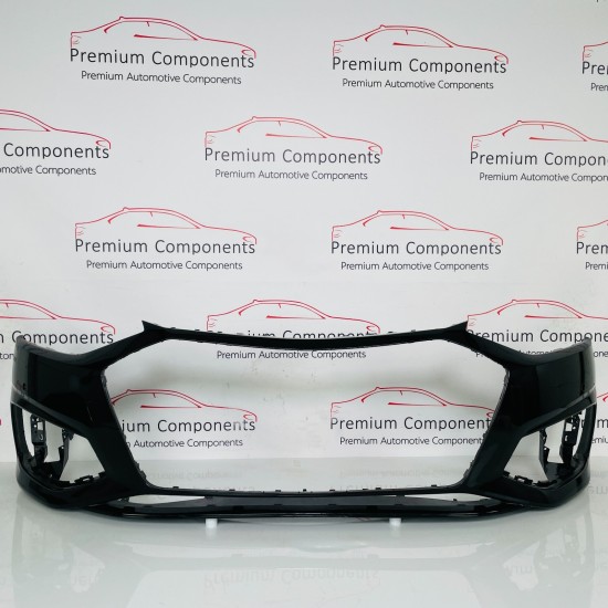 Audi A4 Front Bumper B9.5 Se Facelift Genuine Black 8w0807437 | 2019-2024 [Ba78]