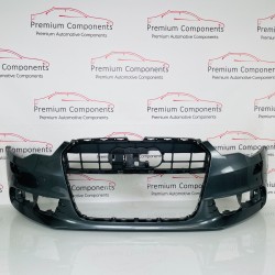 Audi A6 Front Bumper C8 Se Sport Genuine Grey 4g0807437 | 2012 - 2015 [Ba76]