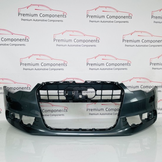 Audi A6 Front Bumper C8 Se Sport Genuine Grey 4g0807437 | 2012 - 2015 [Ba76]