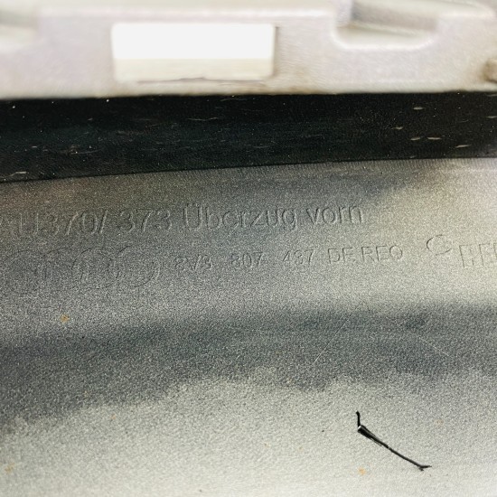 Audi A3 Front Bumper Se 8v Hatchback Genuine Silver 8v3807437 | 2012-2016 [Ba119