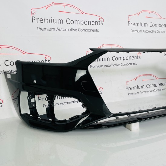 Audi A4 Front Bumper B9 Se Facelift Genuine Black 8w0807437ah 2019-2022 [Ba121]