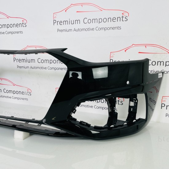 Audi A4 Front Bumper B9 Se Facelift Genuine Black 8w0807437ah 2019-2022 [Ba121]