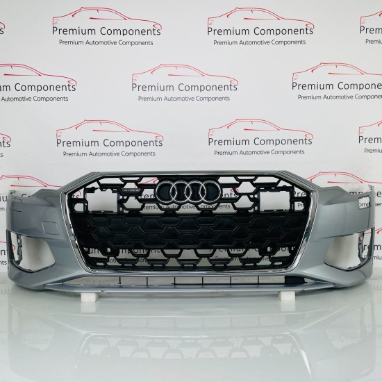 Audi A6 Front Bumper C8 Se Sport Genuine Silver 4k0807437 | 2018-2024 [Ba117]