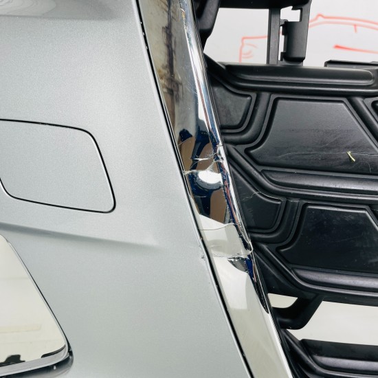 Audi A6 Front Bumper C8 Se Sport Genuine Silver 4k0807437 | 2018-2024 [Ba117]