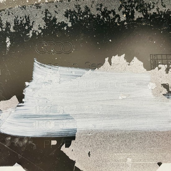 Audi A6 Front Bumper C8 Se Sport Genuine Silver 4k0807437 | 2018-2024 [Ba117]