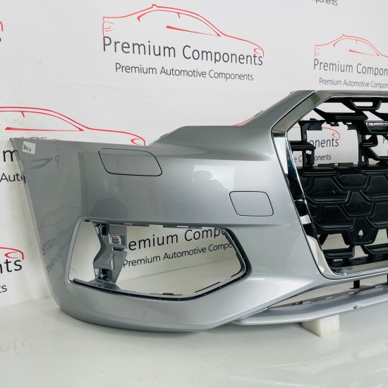 Audi A6 Front Bumper C8 Se Sport Genuine Silver 4k0807437 | 2018-2024 [Ba117]