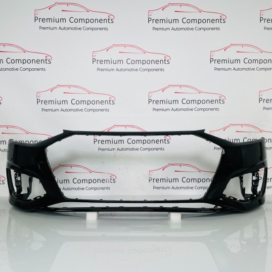 Audi A4 Front Bumper B9 Se Basis Genuine Black 8w0807437ah | 2019-2022 [Ba113]