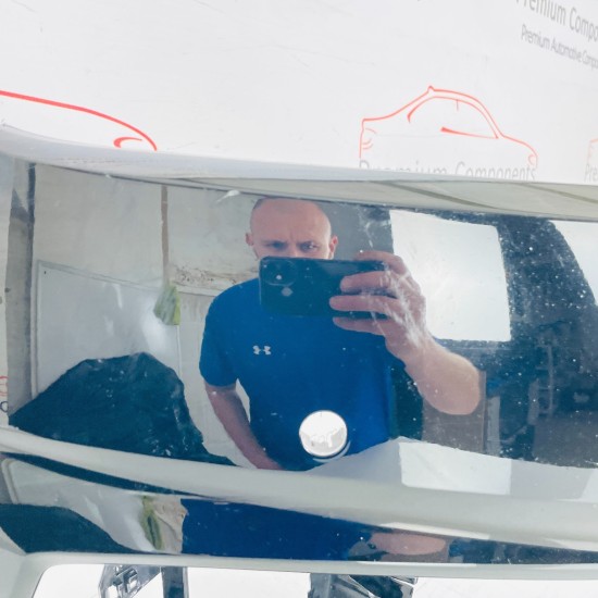 Audi A4 Front Bumper B9 Se Basis Genuine Black 8w0807437ah | 2019-2022 [Ba113]