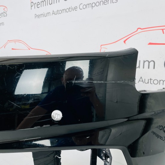 Audi A4 Front Bumper B9 Se Basis Genuine Black 8w0807437ah | 2019-2022 [Ba113]