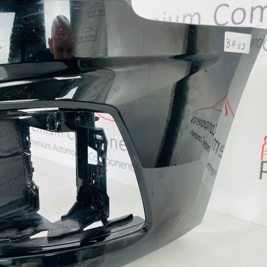 Audi A4 Front Bumper B9 Se Basis Genuine Black 8w0807437ah | 2019-2022 [Ba113]