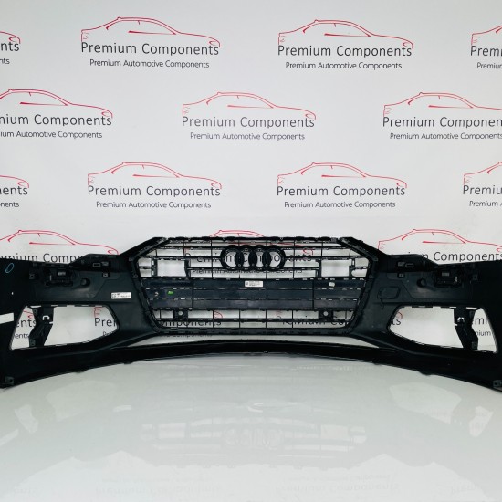 Audi A6 Front Bumper C8 Se Sport Genuine Black 4k0807437 | 2018-2024 [Ba133]