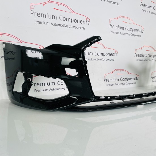 Audi A6 Front Bumper C8 Se Sport Genuine Black 4k0807437 | 2018-2024 [au94]