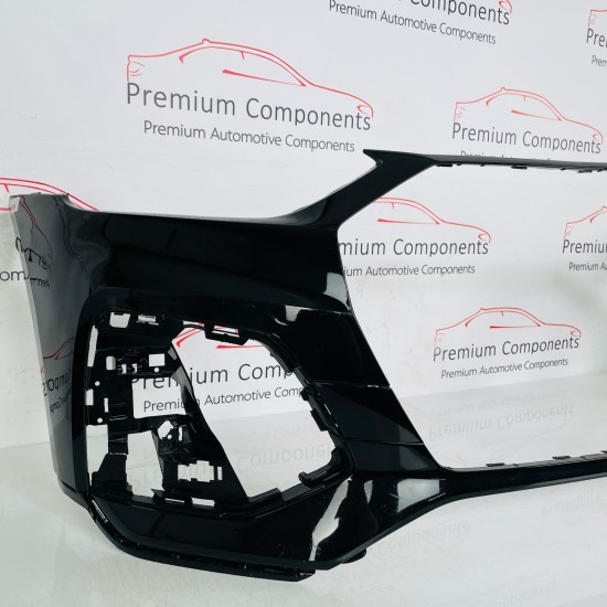 Audi Q5 Front Bumper S-line Genuine Black 80a807437p | 2020-2023 [Bb54]