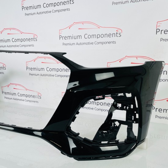 Audi Q5 Front Bumper S-line Genuine Black 80a807437p | 2020-2023 [Bb54]