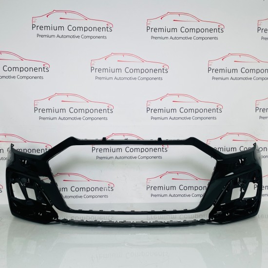 Audi A1 Front Bumper S Line Genuine Black 82a807437f | 2019-2023 [Bb58]