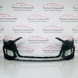Audi A6 Front Bumper S-line C8 Genuine Black 4k0807437c | 2019-2024 [Bc52]