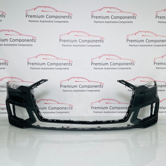 Audi A6 Front Bumper S-line C8 Genuine Black 4k0807437c | 2019-2024 [Bc52]