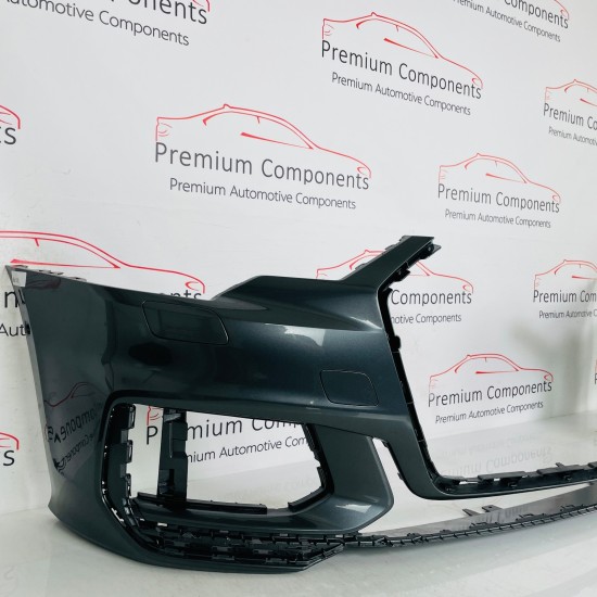 Audi A6 Front Bumper S-line C8 Genuine Black 4k0807437c | 2019-2024 [Bc52]