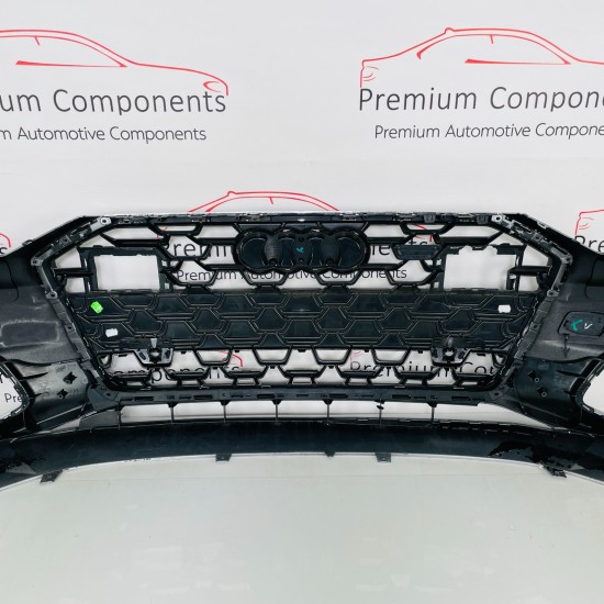 Audi A6 Front Bumper C8 Se Sport Genuine Silver 4k0807437 | 2018-2024 [Ba117]