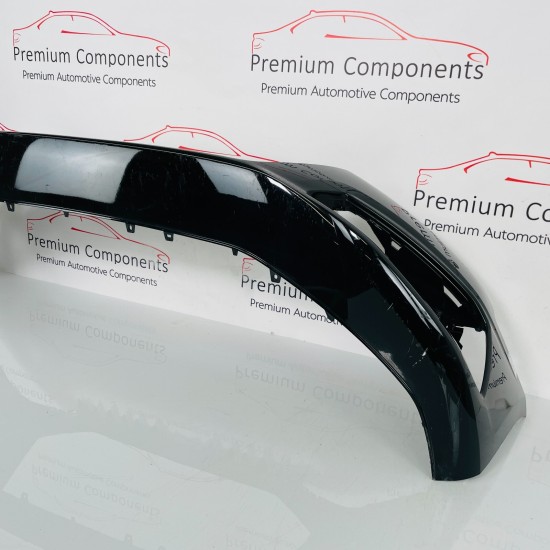 Audi A4 Front Bumper B9 Se Face Lift Genuine Black 8w0807437a | 2019-2022 [aj84]