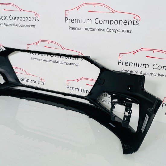 Audi A4 Front Bumper B9 Se Face Lift Genuine Black 8w0807437a | 2019-2022 [aj84]