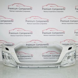 Audi A1 Front Bumper S Line White Mk2 Genuine 82a807437f | 2019-2023 [Bd1]