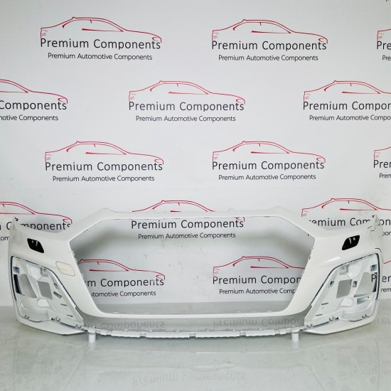 Audi A1 Front Bumper S Line White Mk2 Genuine 82a807437f | 2019-2023 [Bd1]