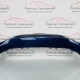 Audi A4 Front Bumper B9 Se Face Lift Blue Genuine 8w0807437a | 2019-2022 [ae10]