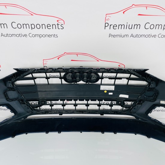 Audi A4 Front Bumper B9 Se Face Lift Blue Genuine 8w0807437a | 2019-2022 [ae10]