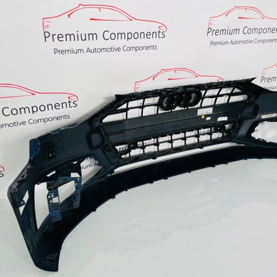 Audi A4 Front Bumper B9 Se Face Lift Blue Genuine 8w0807437a | 2019-2022 [ae10]