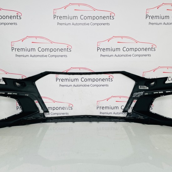 Audi A3 Front Bumper S Line Genuine Black 8y0807437f | 2020-2023 [Bc63]