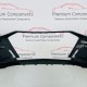 Audi A3 Front Bumper S Line Genuine Black 8y0807437f | 2020-2023 [Bc63]