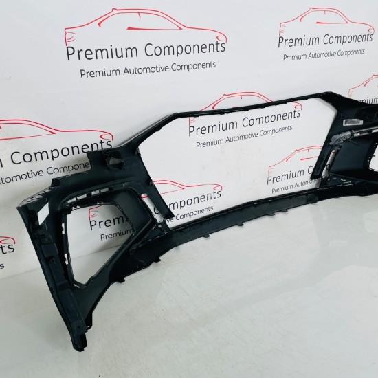 Audi A3 Front Bumper S Line Genuine Black 8y0807437f | 2020-2023 [Bc63]