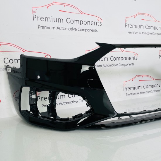 Audi A4 Front Bumper B9 Se Basis Genuine Black 8w0807437ah | 2019-2022 [Bb1]