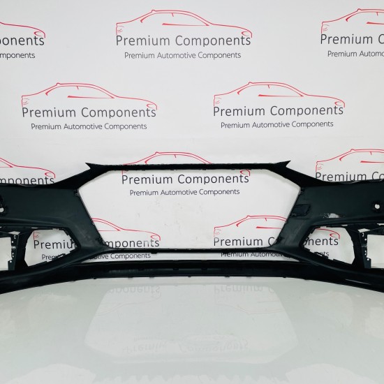 Audi A4 Front Bumper B9 Se Basis Genuine Black 8w0807437ah | 2019-2022 [Bb1]