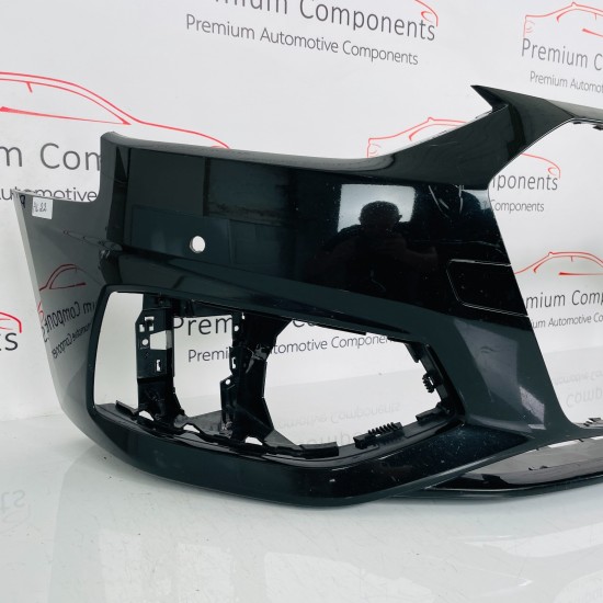 Audi A4 Front Bumper B9 Se Face Lift Genuine Black 8w0807437a | 2019-2022 [al22]