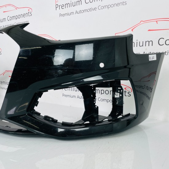 Audi A4 Front Bumper B9 Se Face Lift Genuine Black 8w0807437a | 2019-2022 [al22]