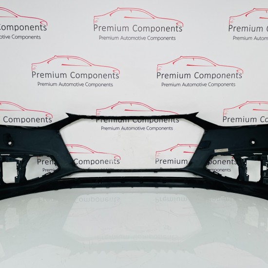 Audi A4 Front Bumper B9 Se Face Lift Genuine Black 8w0807437a | 2019-2022 [al22]