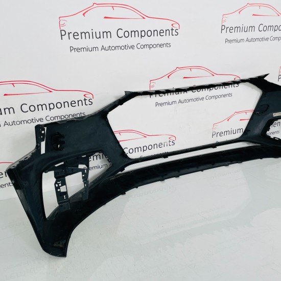 Audi A4 Front Bumper B9 Se Face Lift Genuine Black 8w0807437a | 2019-2022 [al22]