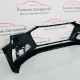 Audi A4 Front Bumper B9 Se Face Lift Genuine Black 8w0807437a | 2019-2022 [al22]