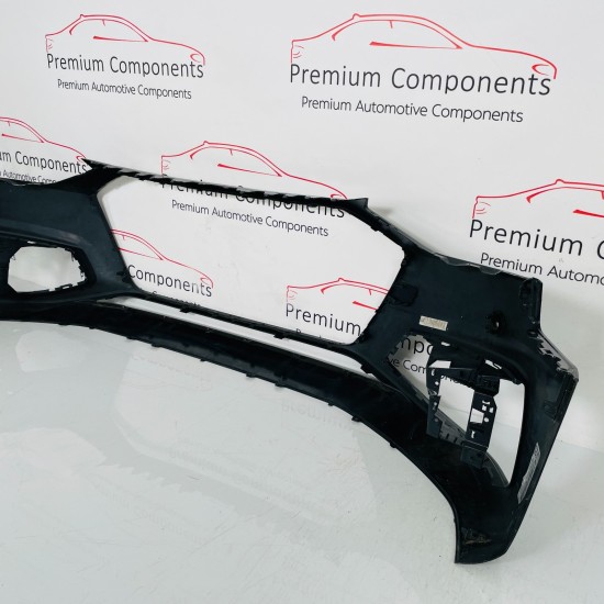 Audi A4 Front Bumper B9 Se Face Lift Genuine Black 8w0807437a | 2019-2022 [al22]