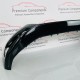 Audi A4 Front Bumper B9 Se Face Lift Genuine Black 8w0807437a | 2019-2022 [al22]