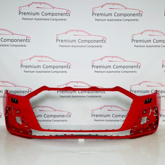 Audi A1 Front Bumper Se Basis Genuine Red 82a807437 | 2019-2023 [Be40]