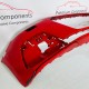Audi A1 Front Bumper Se Basis Genuine Red 82a807437 | 2019-2023 [Be40]