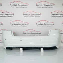 Audi A3 Rear Bumper S Line Hatchback Genuine  White 8p3807511d | 2004–2008 [n71]